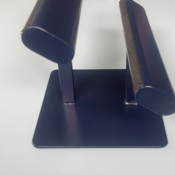 Tiered T-Bar Bracelet Stand Navy Jewelry Display - Picture 5 of 7